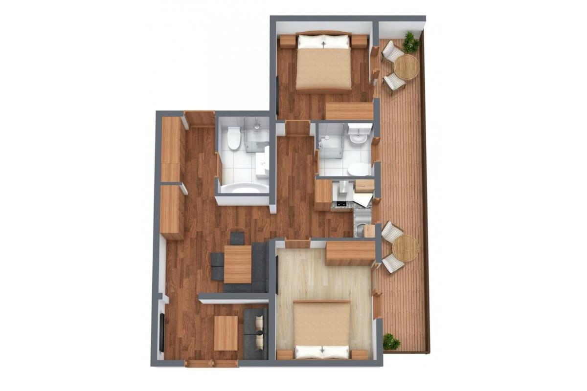 Alpinapart Edelweiss Ladis Exterior foto